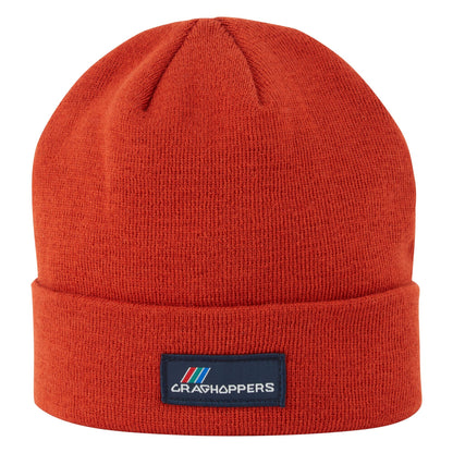 Carnelian Orange - Front - Craghoppers Unisex Adult Archive II Beanie