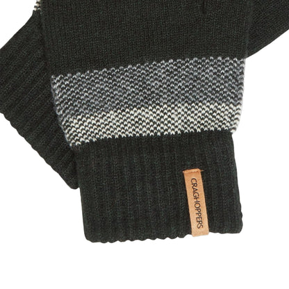 Black - Lifestyle - Craghoppers Mens Forster Winter Gloves