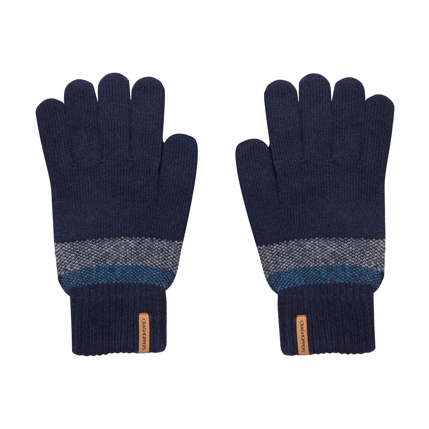 Blue Navy - Back - Craghoppers Mens Forster Winter Gloves