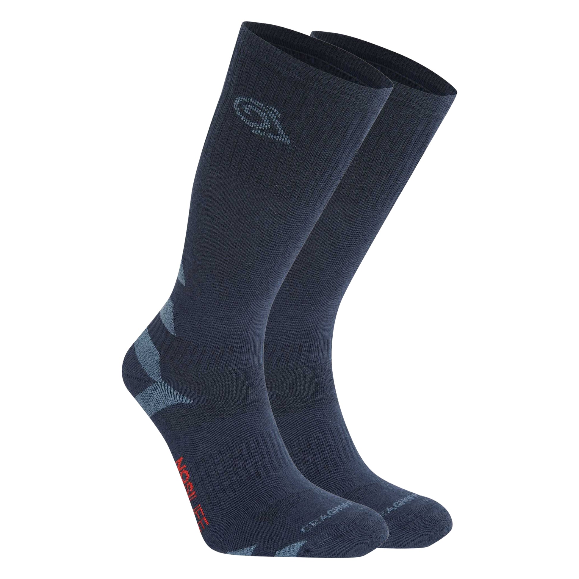 Blue Navy-Blue Stone - Back - Craghoppers Unisex Adult Adventure Insect Repellent Boot Socks
