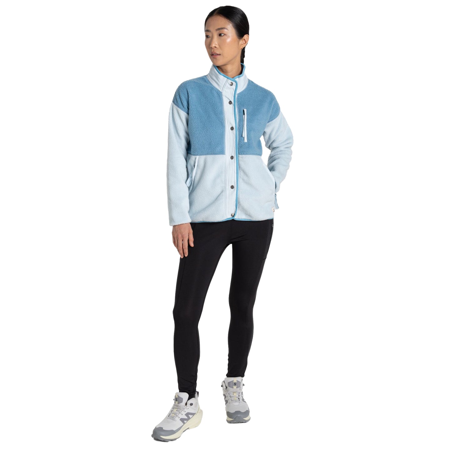 Sky-Light Denim - Lifestyle - Craghoppers Womens-Ladies Otrail Fleece Jacket