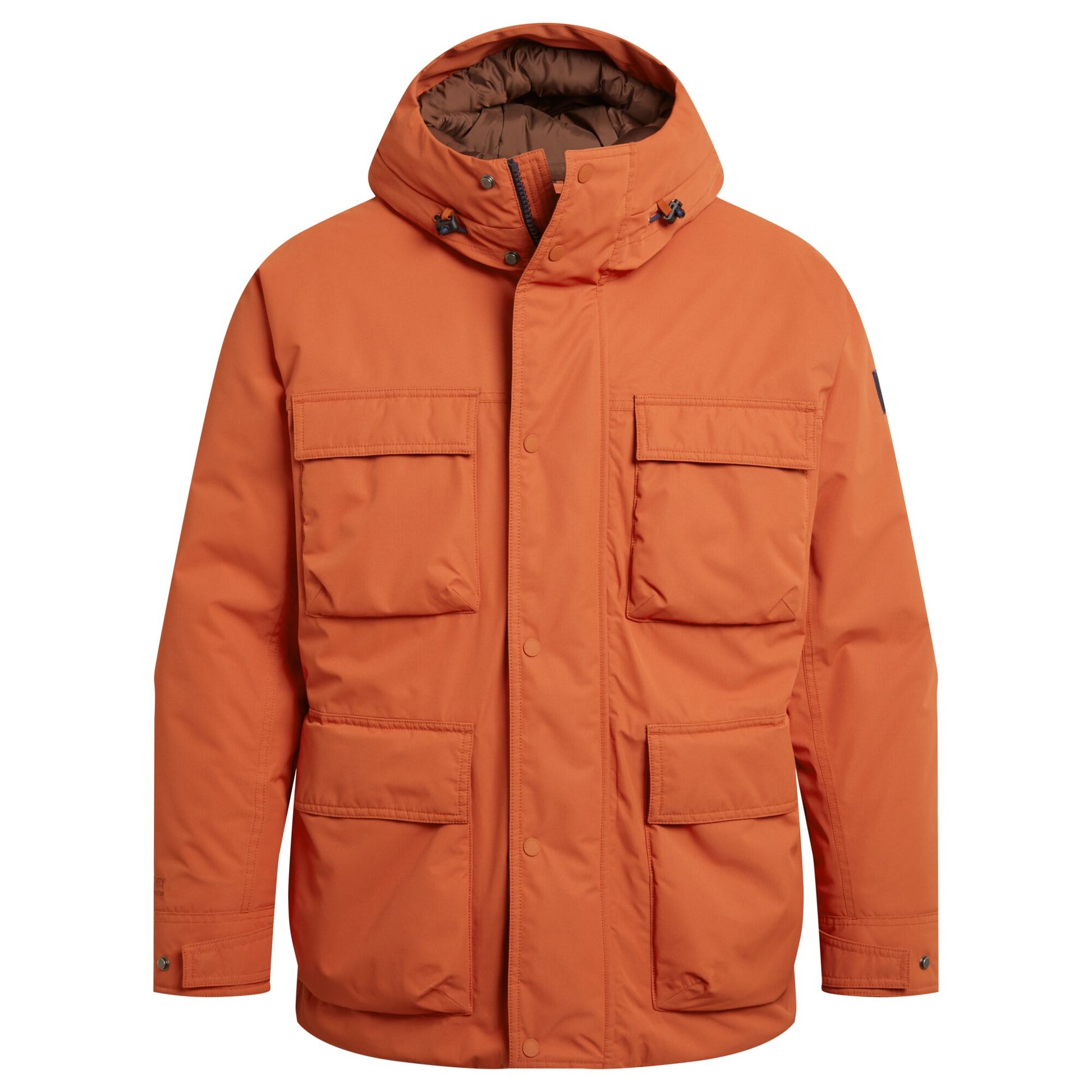 Carnelian Orange - Front - Craghoppers Mens Breckon Waterproof Jacket