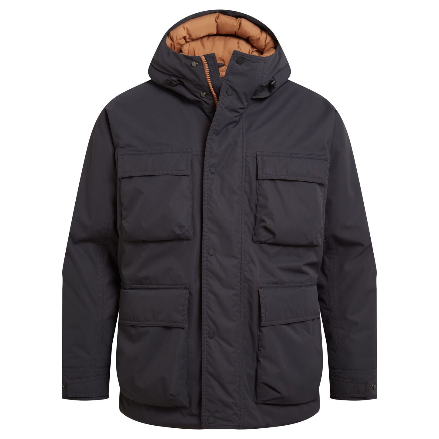 Dark Iron - Front - Craghoppers Mens Breckon Waterproof Jacket