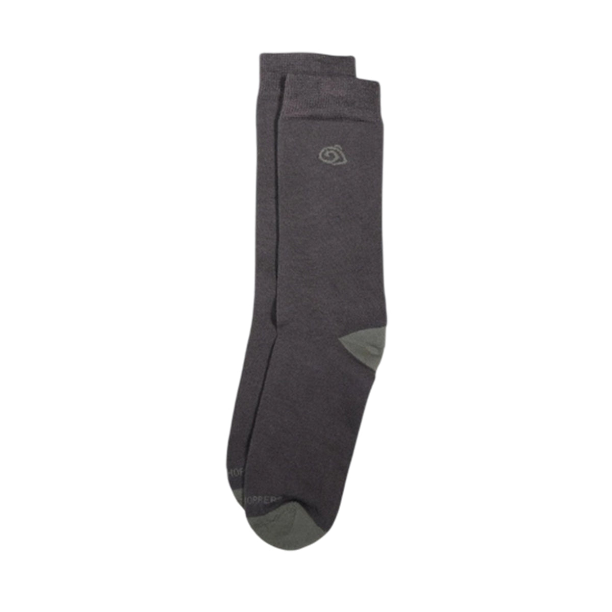 Woodland Green - Side - Craghoppers Unisex Adult Wool Blend Insect Repellent Boot Socks