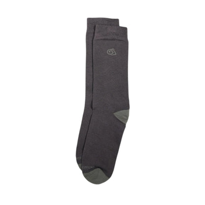 Woodland Green - Side - Craghoppers Unisex Adult Wool Blend Insect Repellent Boot Socks