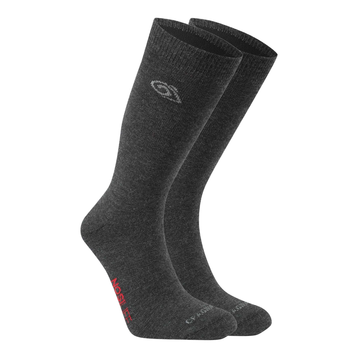 Dark Iron - Back - Craghoppers Unisex Adult Wool Blend Insect Repellent Boot Socks