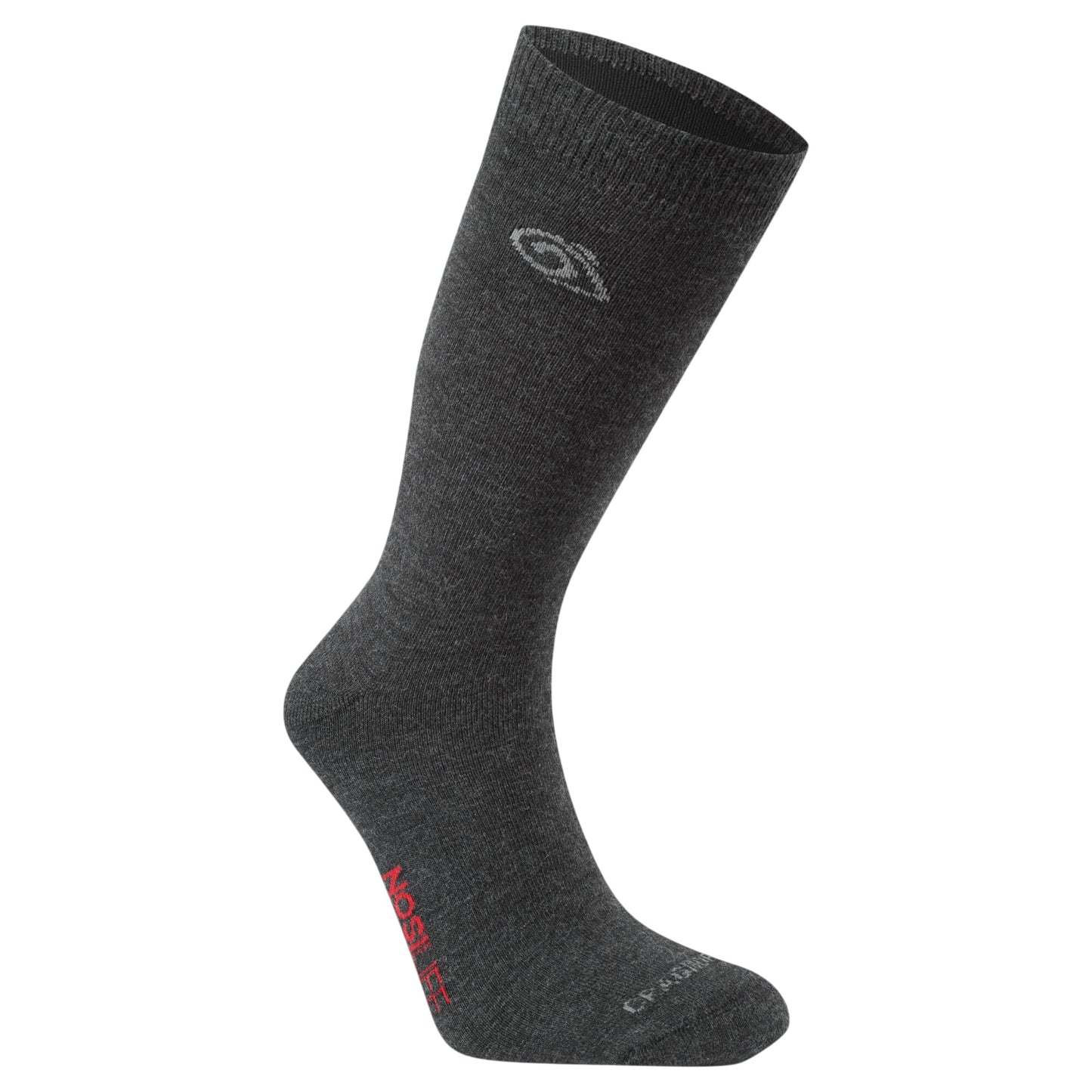 Dark Iron - Front - Craghoppers Unisex Adult Wool Blend Insect Repellent Boot Socks