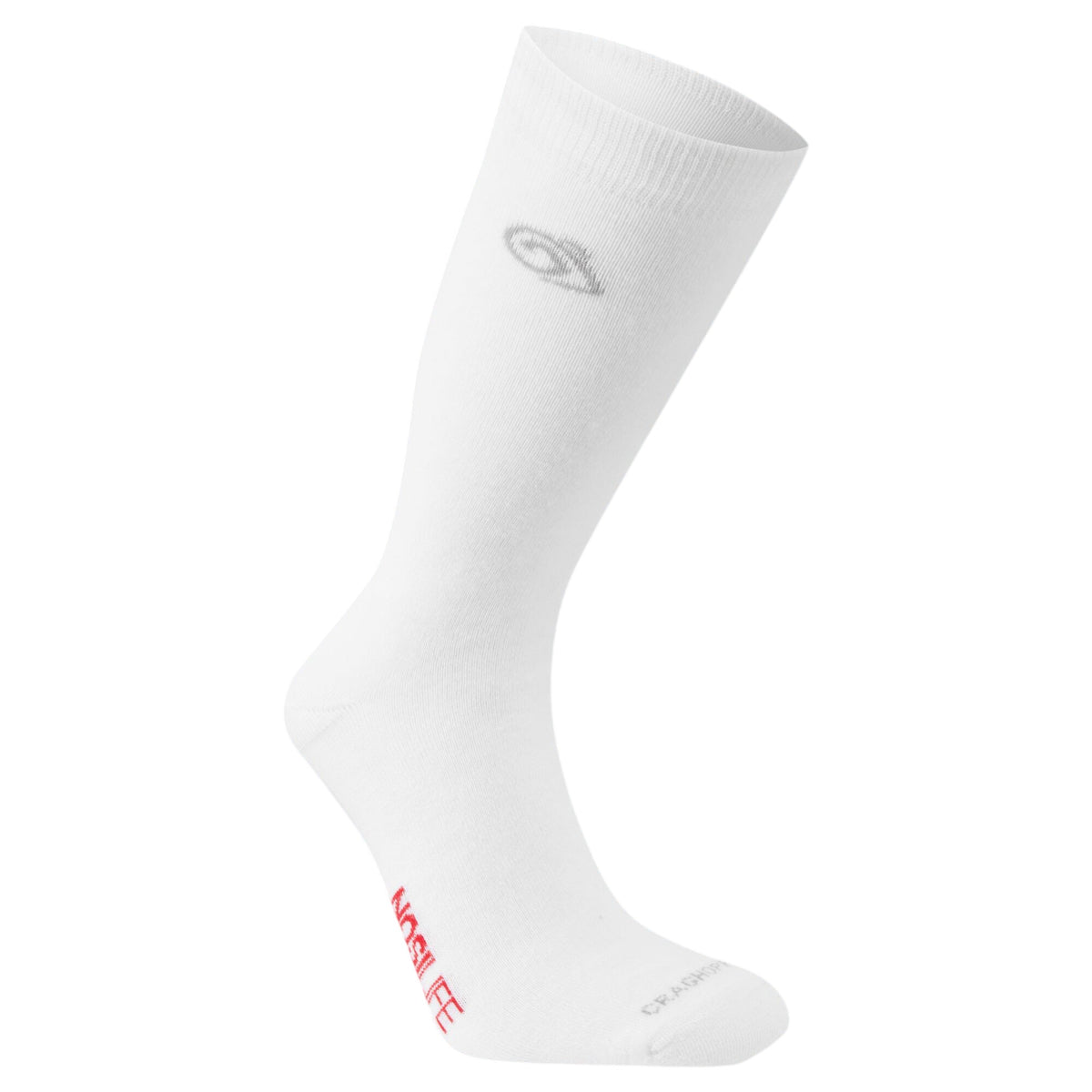 White - Front - Craghoppers Unisex Adult Wool Blend Insect Repellent Boot Socks