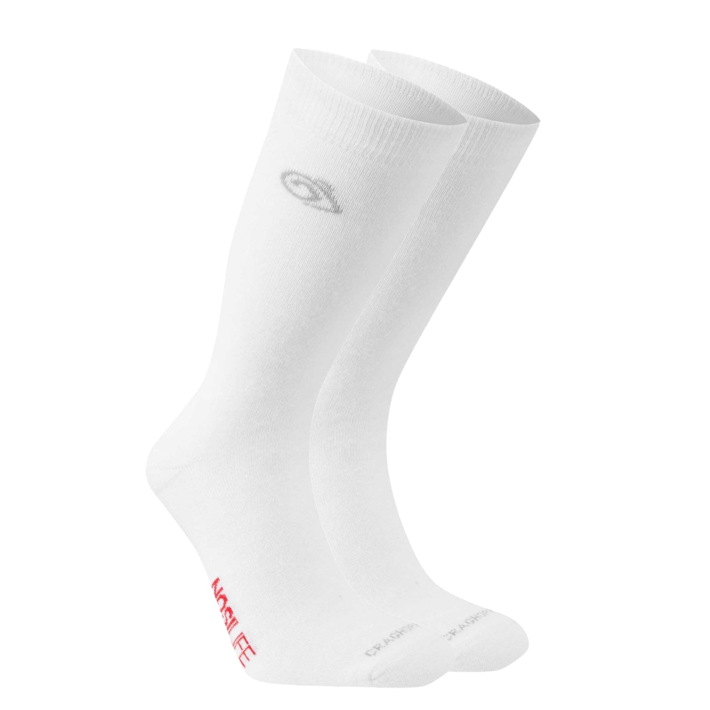 White - Back - Craghoppers Unisex Adult Wool Blend Insect Repellent Boot Socks