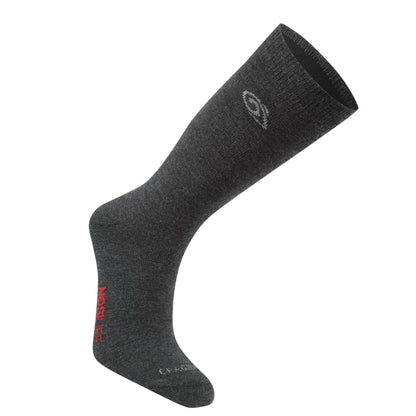 Dark Iron - Back - Craghoppers Unisex Adult Wool Blend Insect Repellent Boot Socks