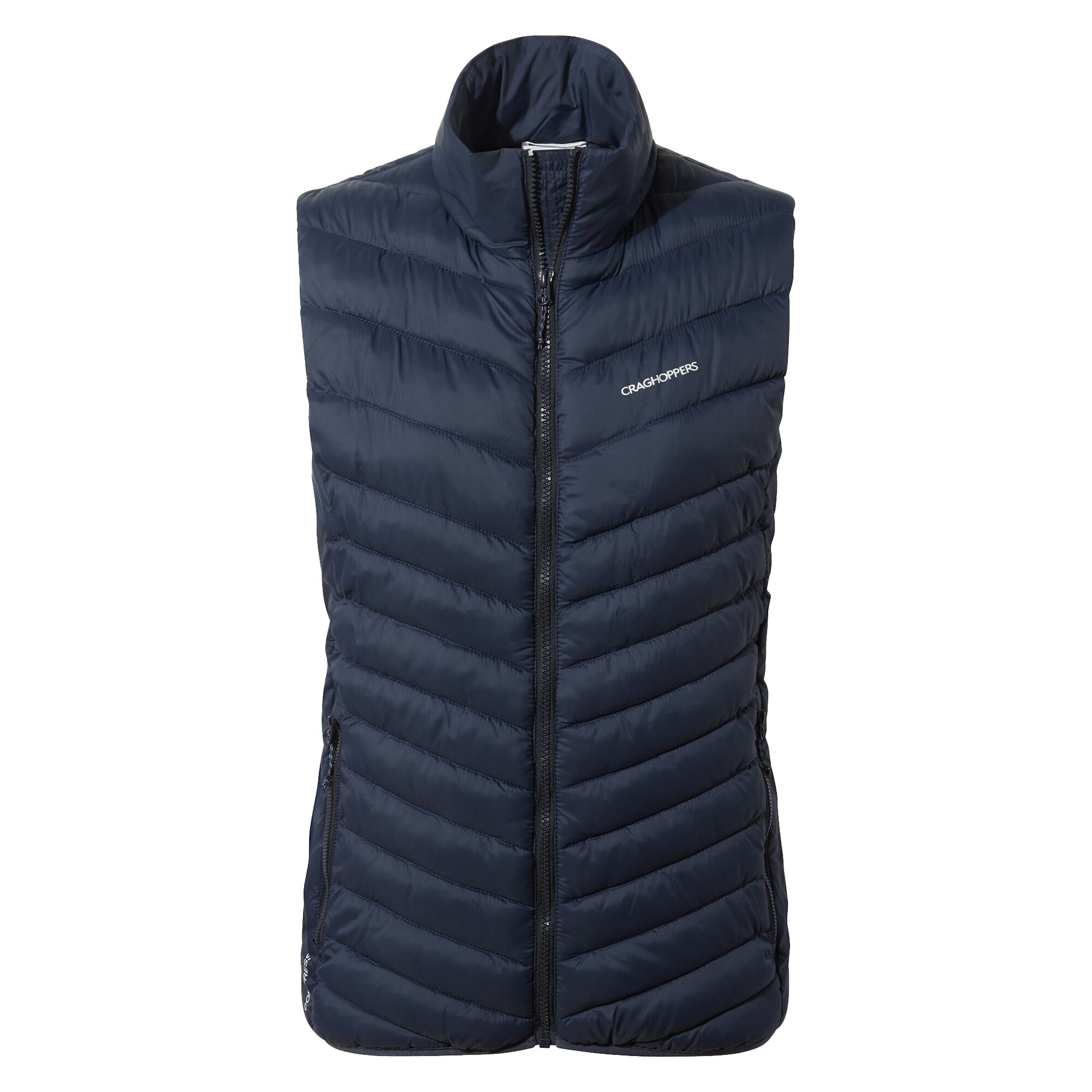 Blue Navy - Front - Craghoppers Womens-Ladies Compresslite VII Gilet