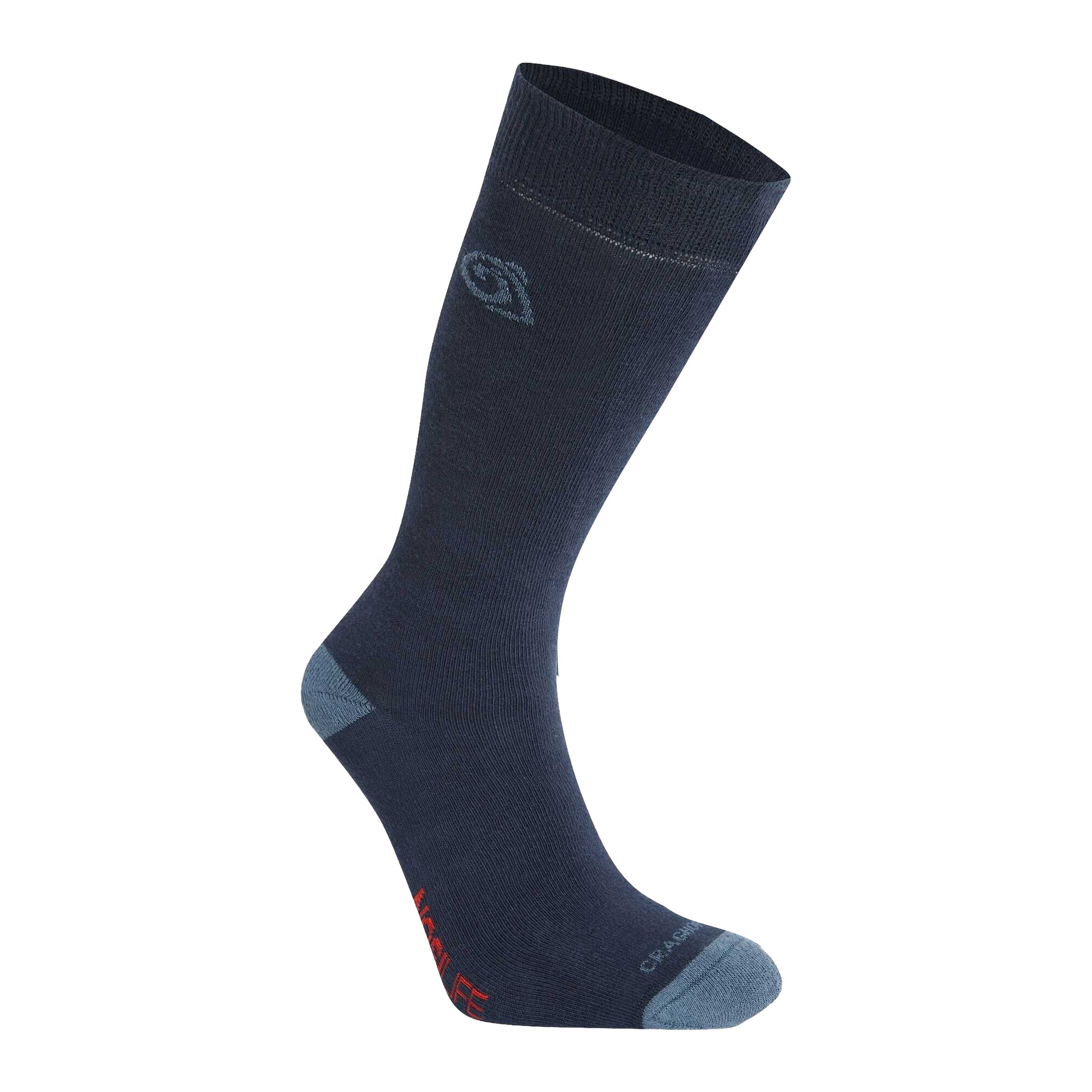 Blue Navy-Blue Stone - Back - Craghoppers Unisex Adult Insect Repellent Socks (Pack of 2)