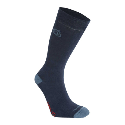 Blue Navy-Blue Stone - Back - Craghoppers Unisex Adult Insect Repellent Socks (Pack of 2)