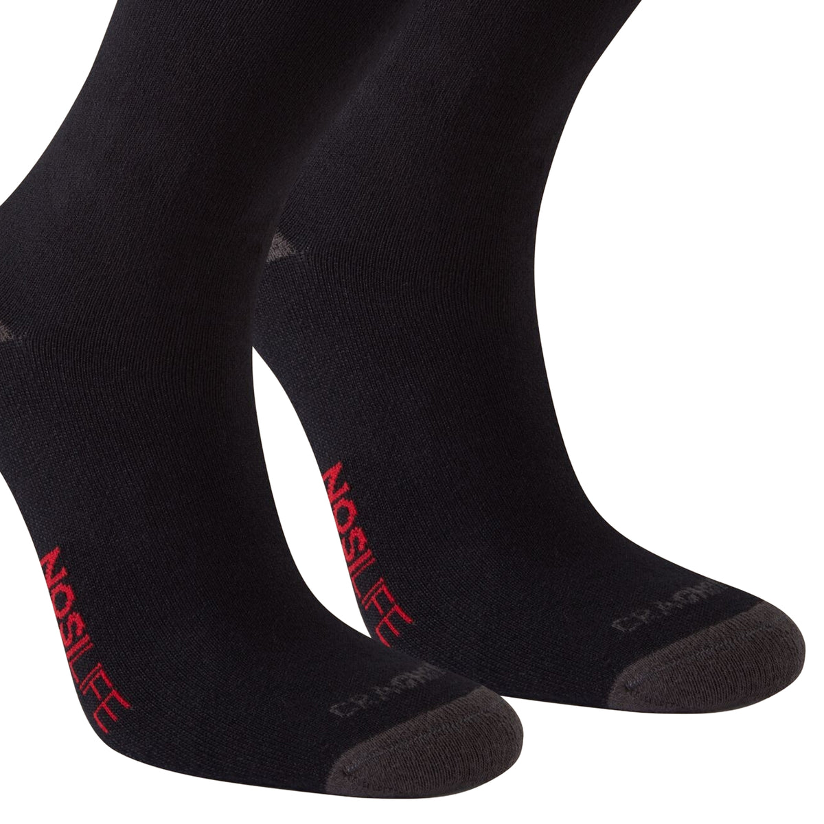Black-Dark Lead - Back - Craghoppers Unisex Adult Insect Repellent Socks (Pack Of 2)