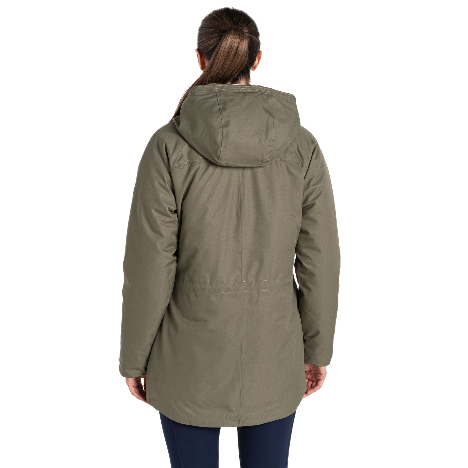 Wild Olive - Back - Craghoppers Womens-Ladies Rowena II Waterproof Jacket