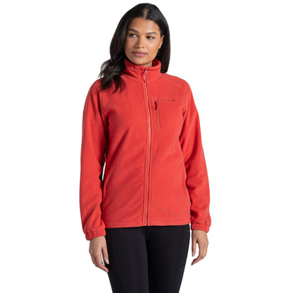 Compote Red - Side - Craghoppers Womens-Ladies Miska Plus II Jacket