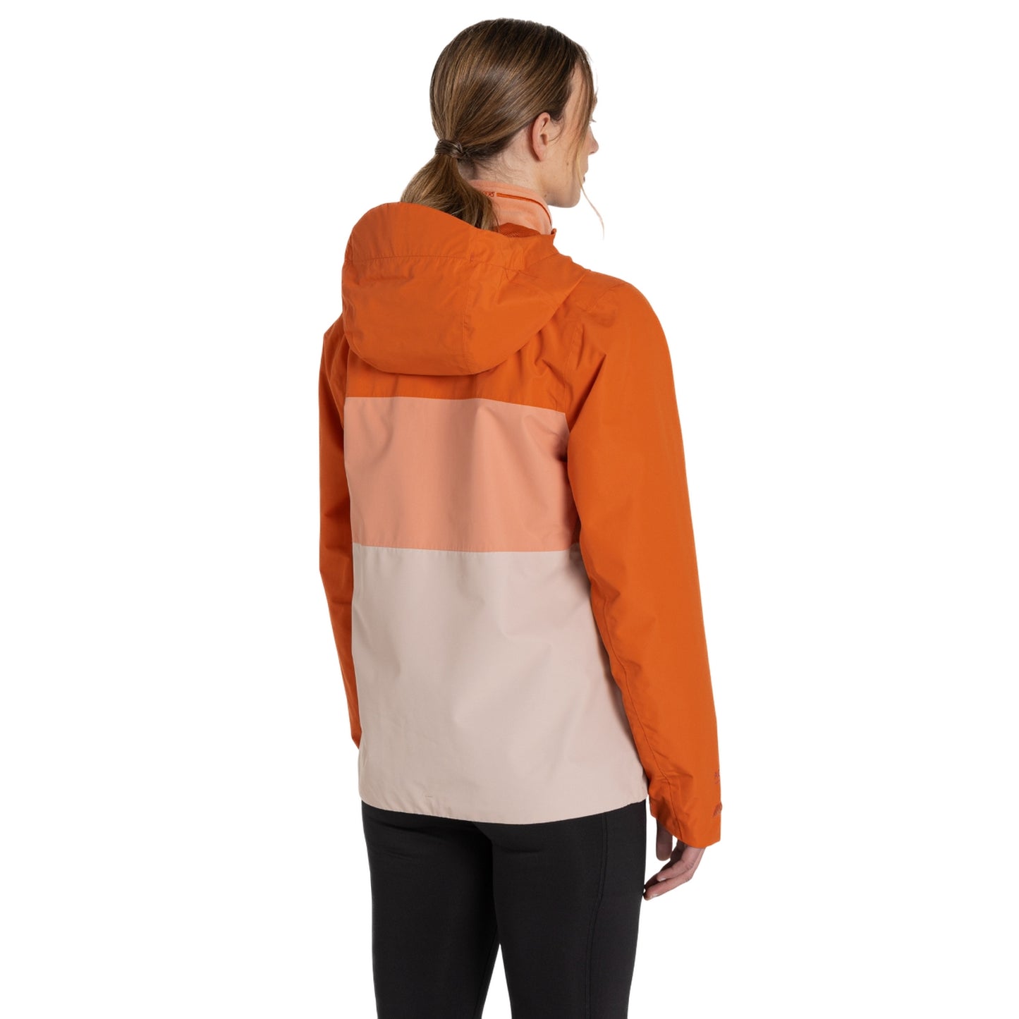 Spice-Clay-Fresh Beige - Back - Craghoppers Womens-Ladies Kora Waterproof Jacket
