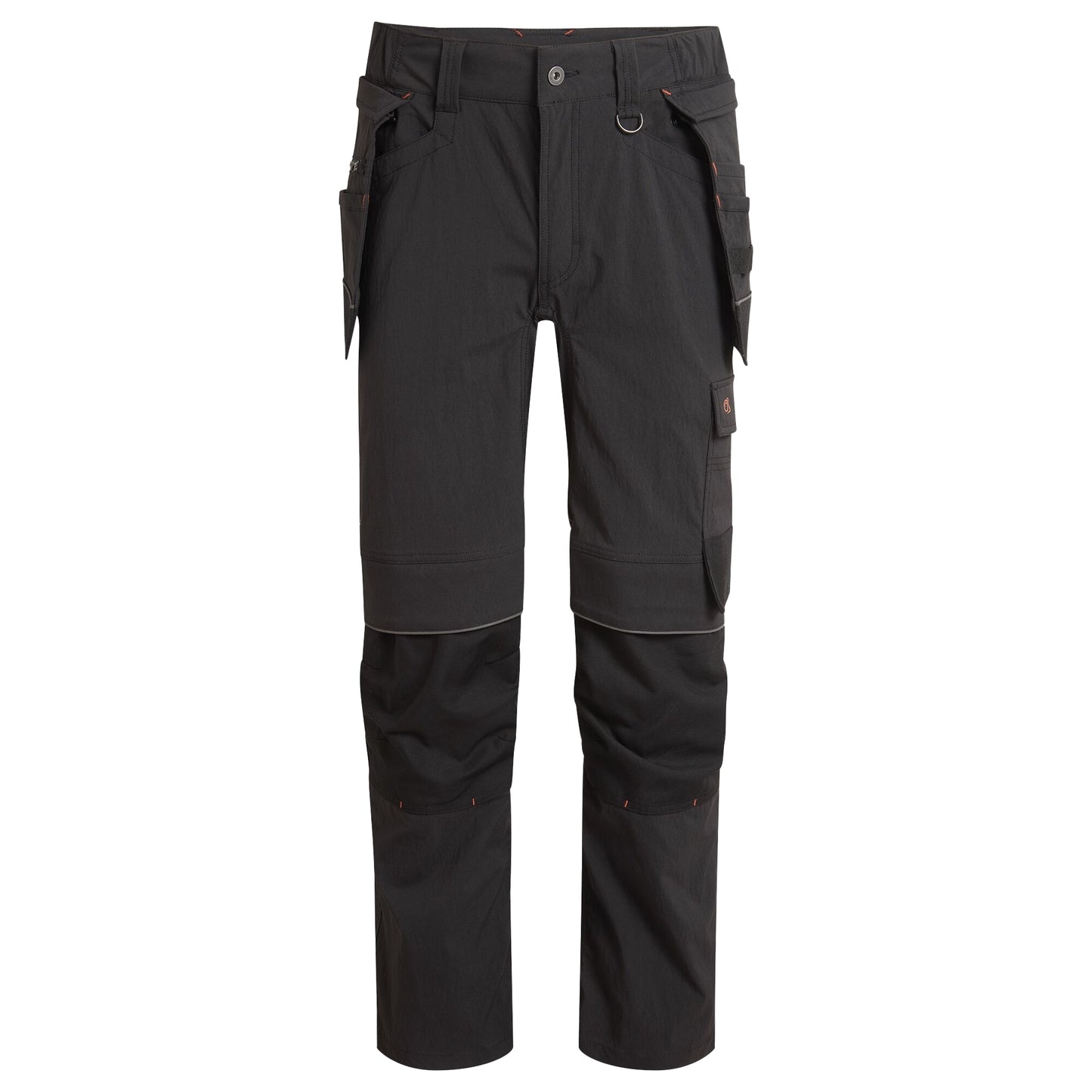 Black - Front - Craghoppers Mens Sheffield Holster Stretch Work Trousers