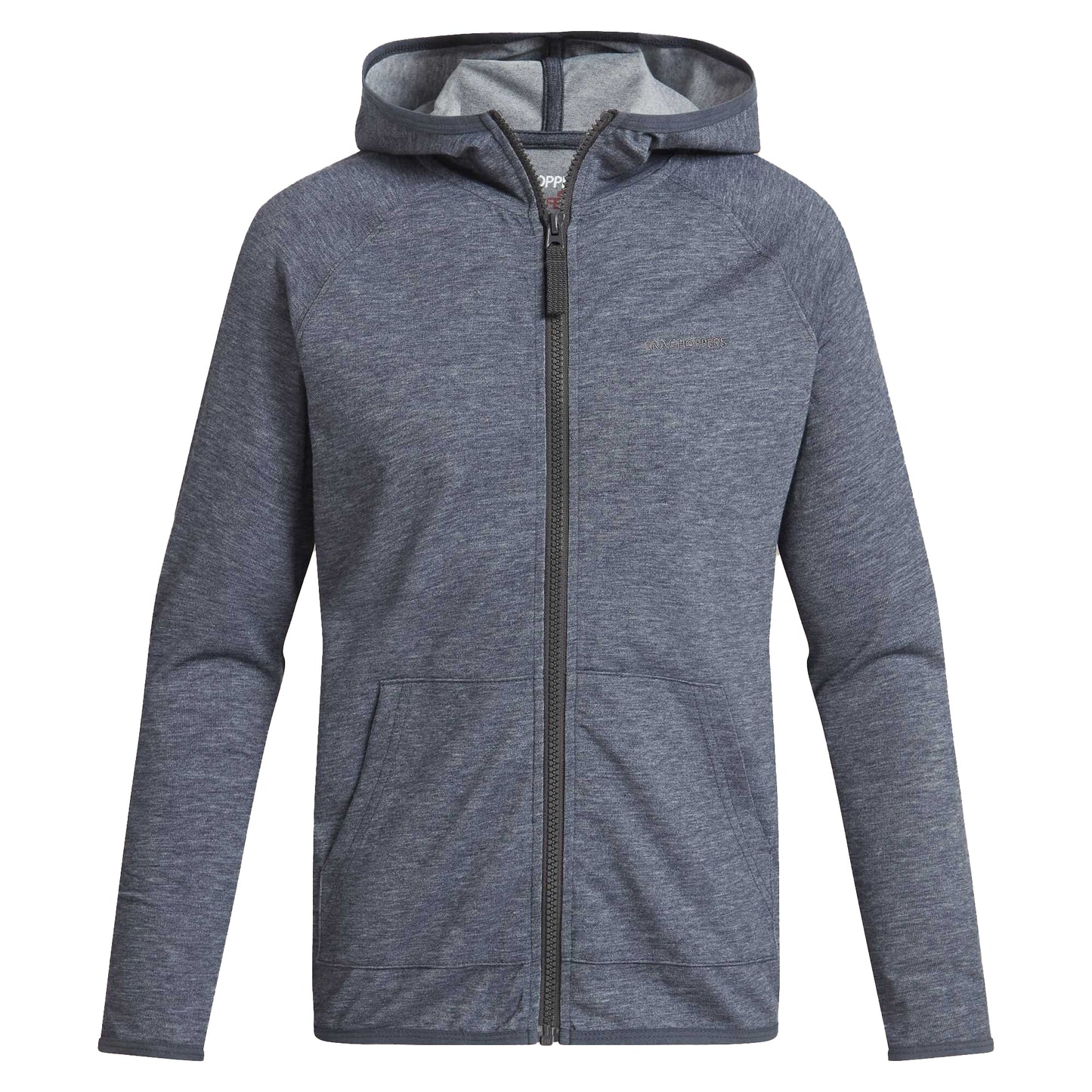 Blue Navy - Front - Craghoppers Childrens-Kids Frey Nosilife Hooded Jacket