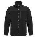 Black - Front - Craghoppers Mens Contrast Detail Insulated Fleece Jacket