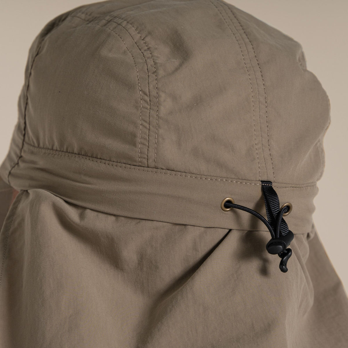 Pebble - Close up - Craghoppers Mens NosiLife III Logo Desert Hat