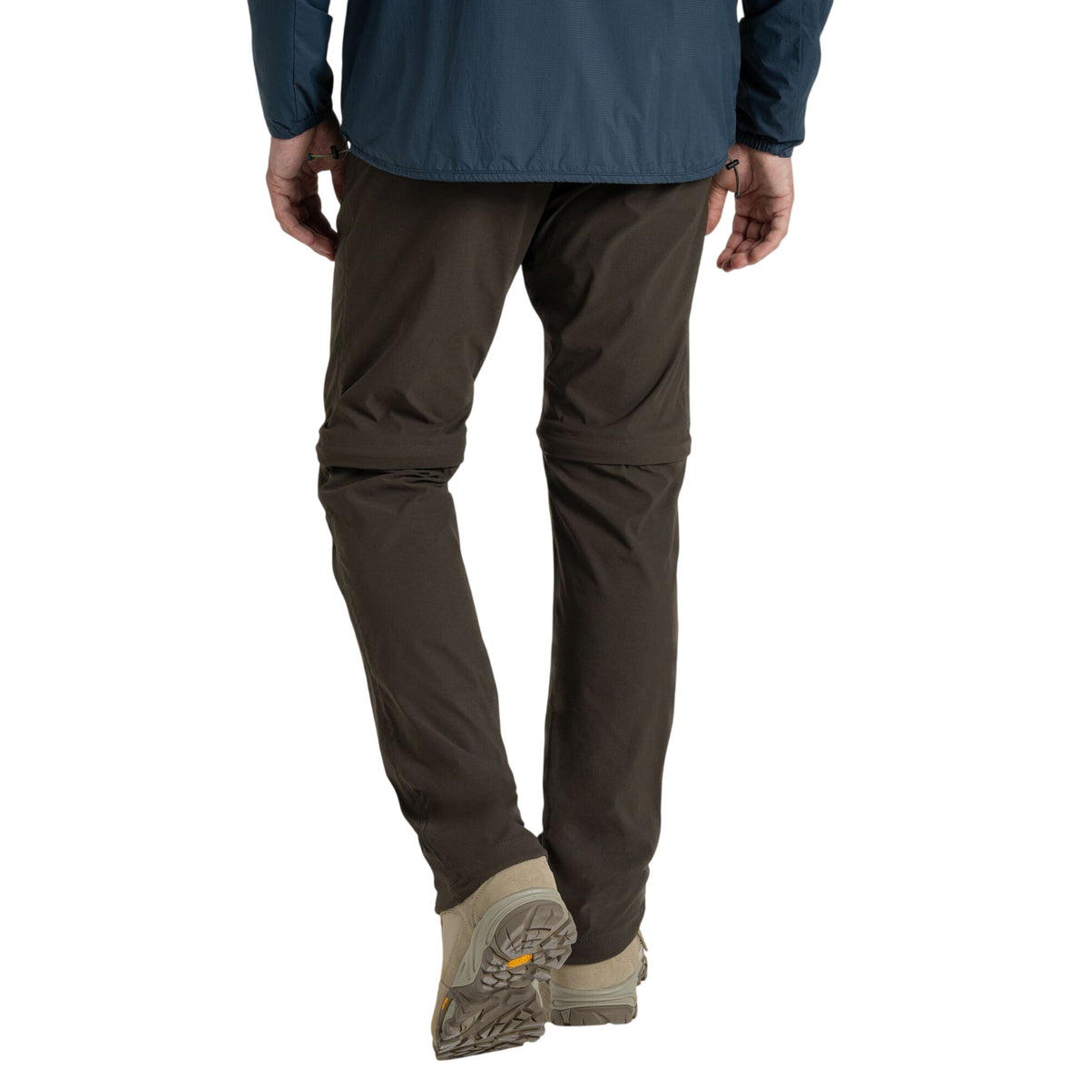Woodland Green - Back - Craghoppers Mens NosiLife Pro III Convertible Trousers
