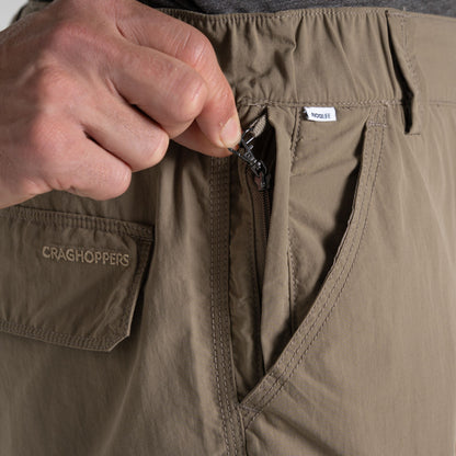 Pebble - Pack Shot - Craghoppers Mens III Nosilife Cargo Shorts