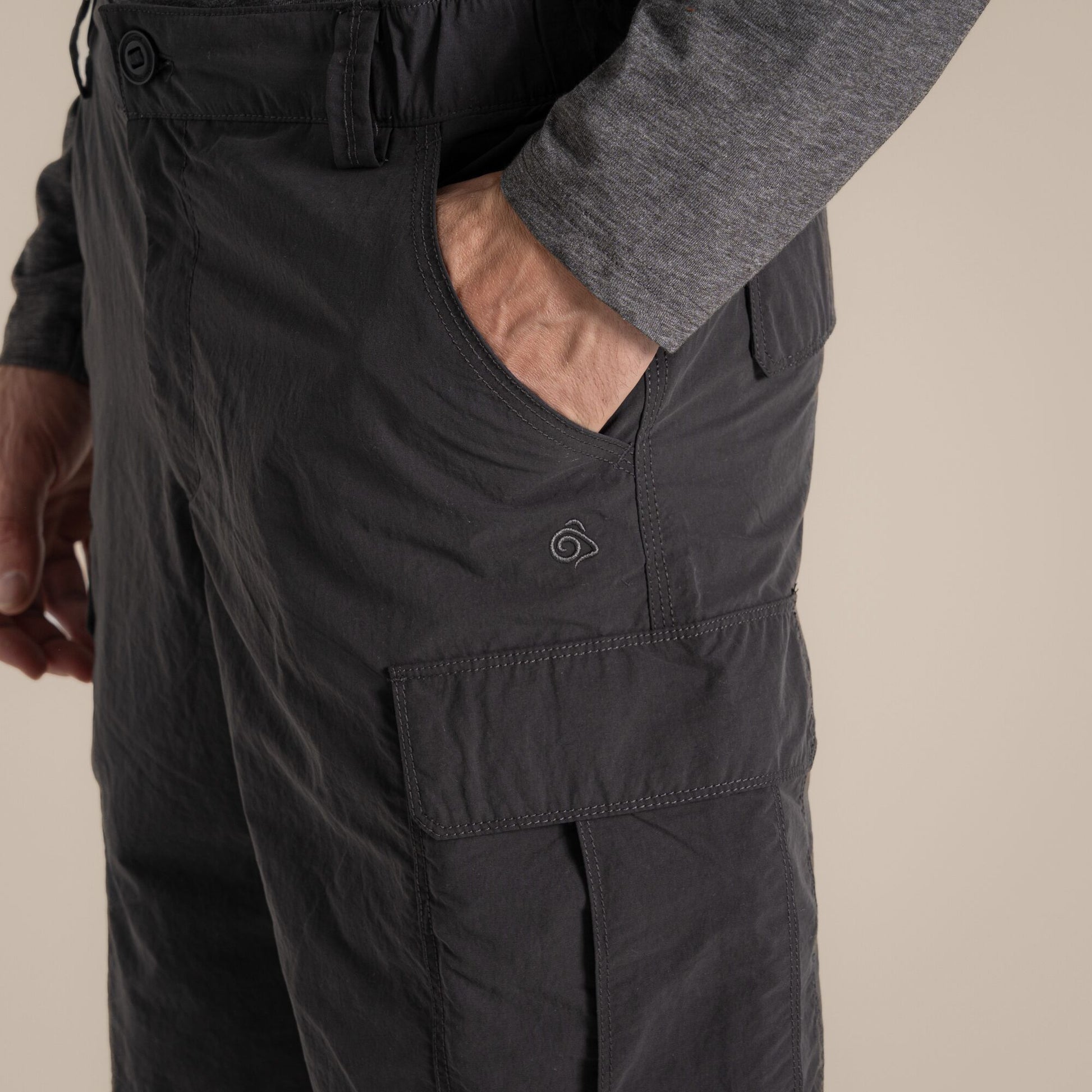 Black Pepper - Lifestyle - Craghoppers Mens III Nosilife Cargo Shorts