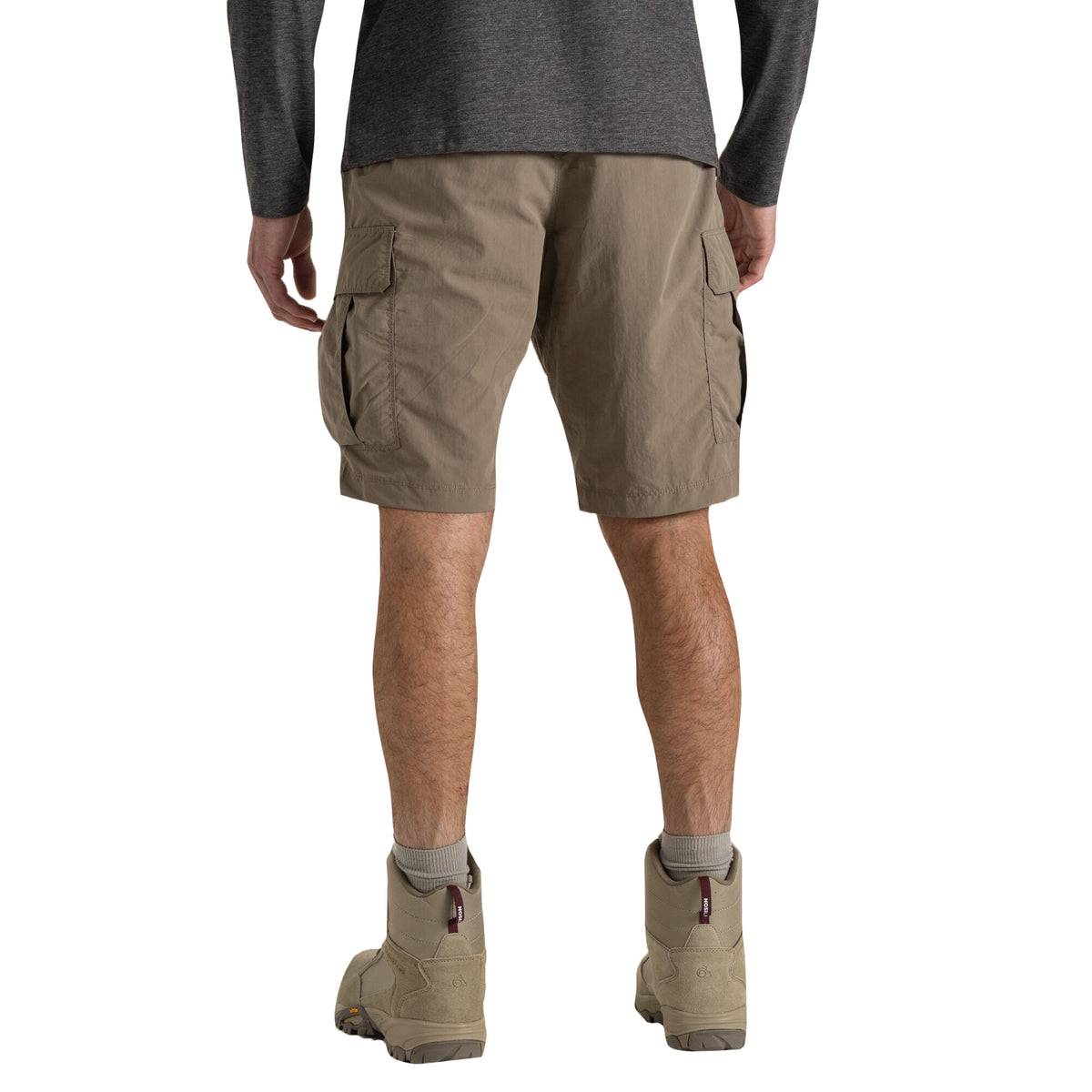 Pebble - Back - Craghoppers Mens III Nosilife Cargo Shorts