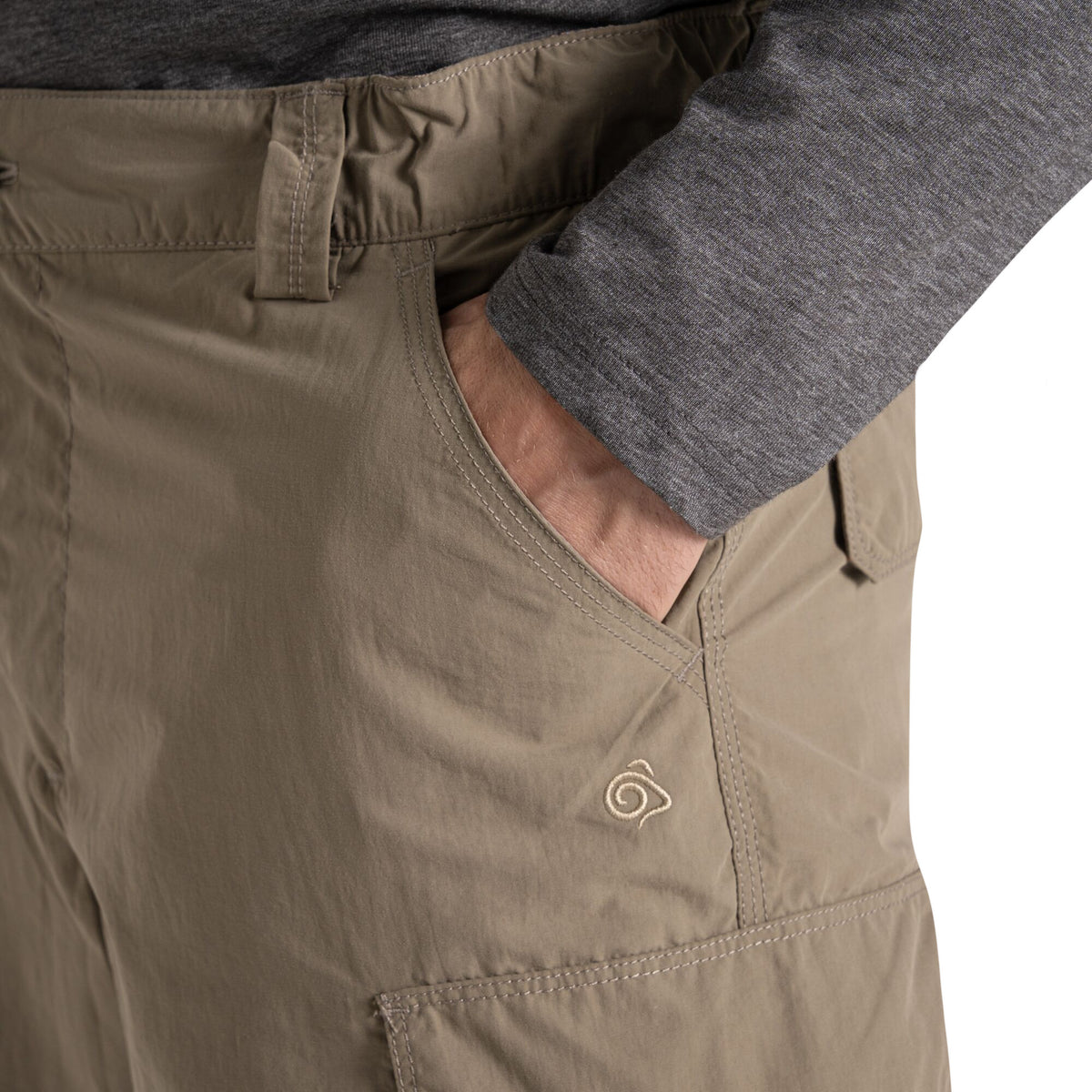 Pebble - Lifestyle - Craghoppers Mens III Nosilife Cargo Shorts