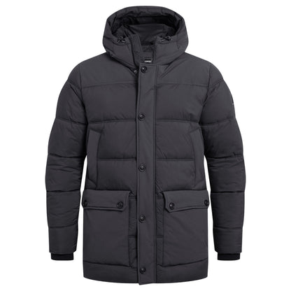Dark Iron - Front - Craghoppers Mens Insulated Hooded Jacket