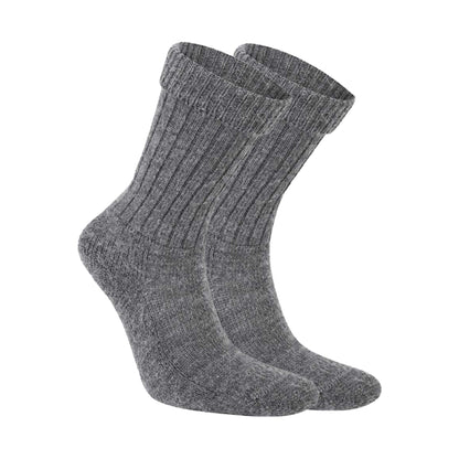 Black Pepper Marl - Back - Craghoppers Unisex Adult Hiker Wool Boot Socks