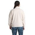 Ecru - Back - Craghoppers Womens-Ladies CO2 Renu Technology Half Zip Fleece Top