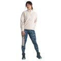 Ecru - Side - Craghoppers Womens-Ladies CO2 Renu Technology Half Zip Fleece Top