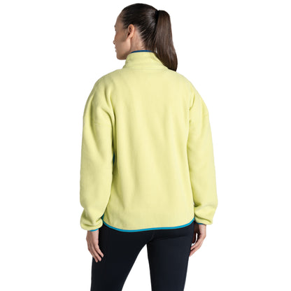 Key Lime - Back - Craghoppers Womens-Ladies CO2 Renu Technology Half Zip Fleece Top