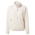 Ecru - Front - Craghoppers Womens-Ladies CO2 Renu Technology Half Zip Fleece Top