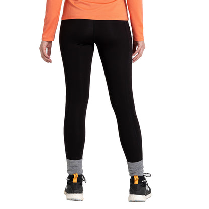 Black - Back - Craghoppers Womens-Ladies Compression Thermal Leggings