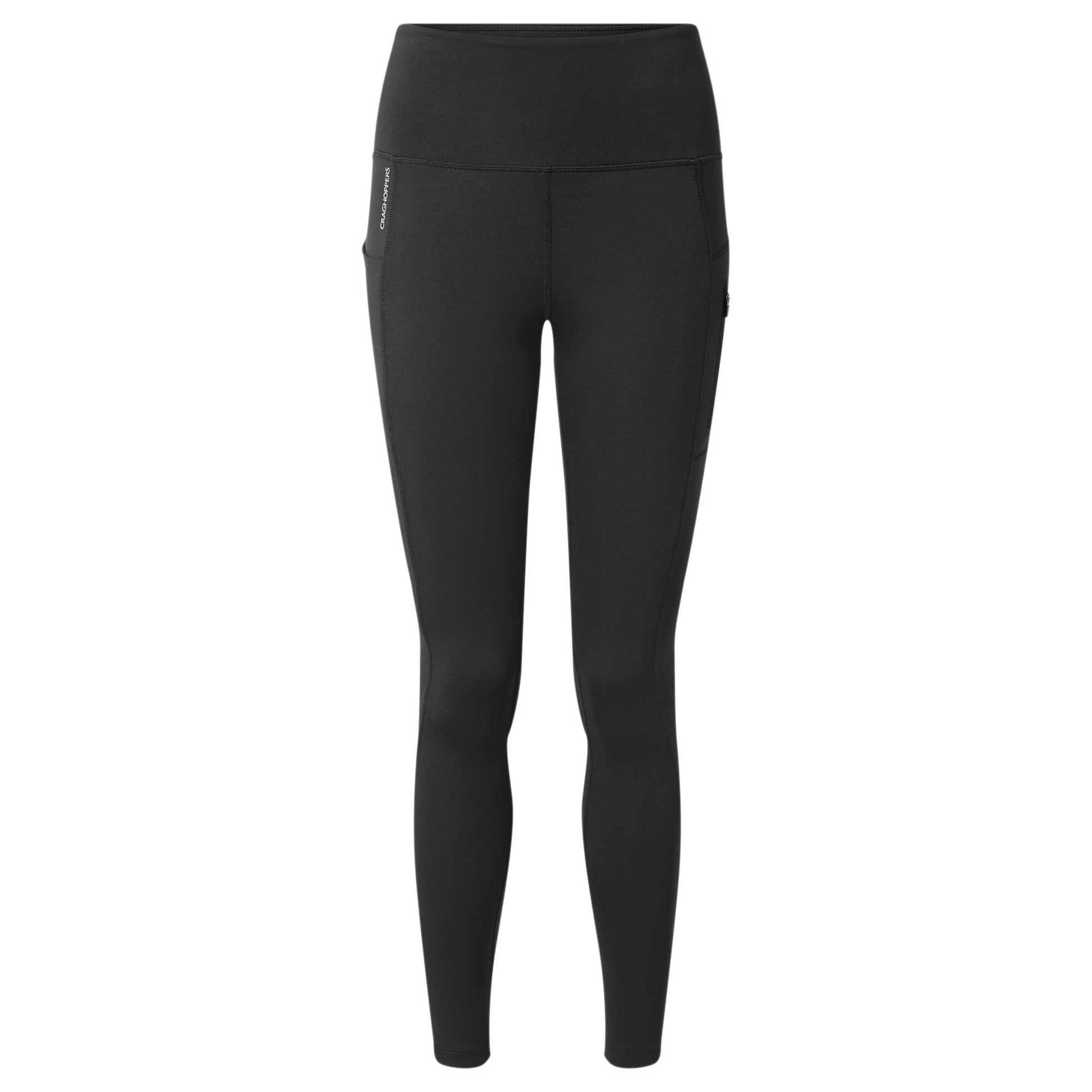 Black - Front - Craghoppers Womens-Ladies Compression Thermal Leggings