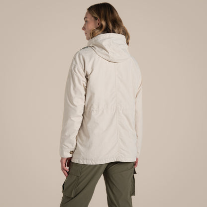 Stone - Back - Craghoppers Womens-Ladies Adventure II Nosilife Jacket