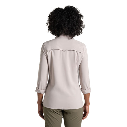 Soft Mushroom - Back - Craghoppers Womens-Ladies NosiLife Pro III Nosilife Long-Sleeved Shirt