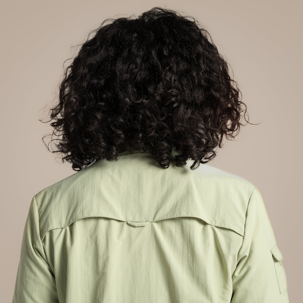 Bud Green - Side - Craghoppers Womens-Ladies Adventure III Nosilife Long-Sleeved Shirt