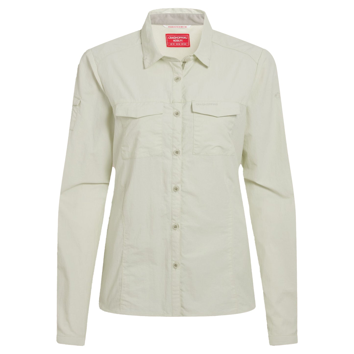 Pear Drop - Front - Craghoppers Womens-Ladies Adventure III Nosilife Long-Sleeved Shirt