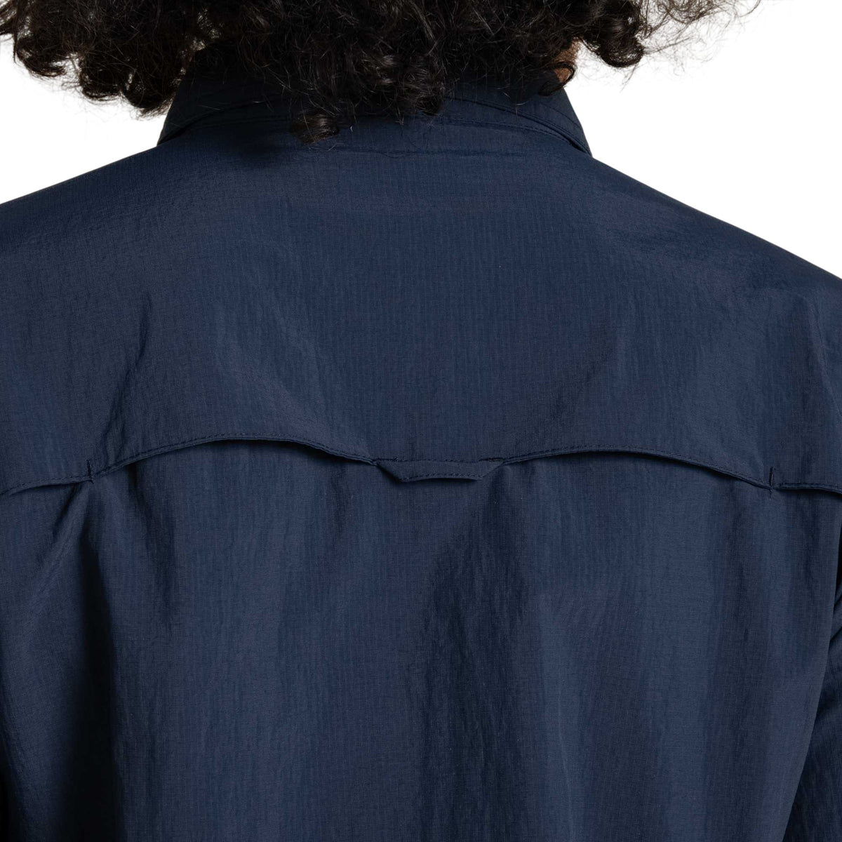Blue Navy - Side - Craghoppers Womens-Ladies Adventure III Nosilife Long-Sleeved Shirt