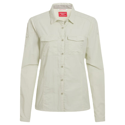 Pear Drop - Front - Craghoppers Womens-Ladies Adventure III Nosilife Long-Sleeved Shirt