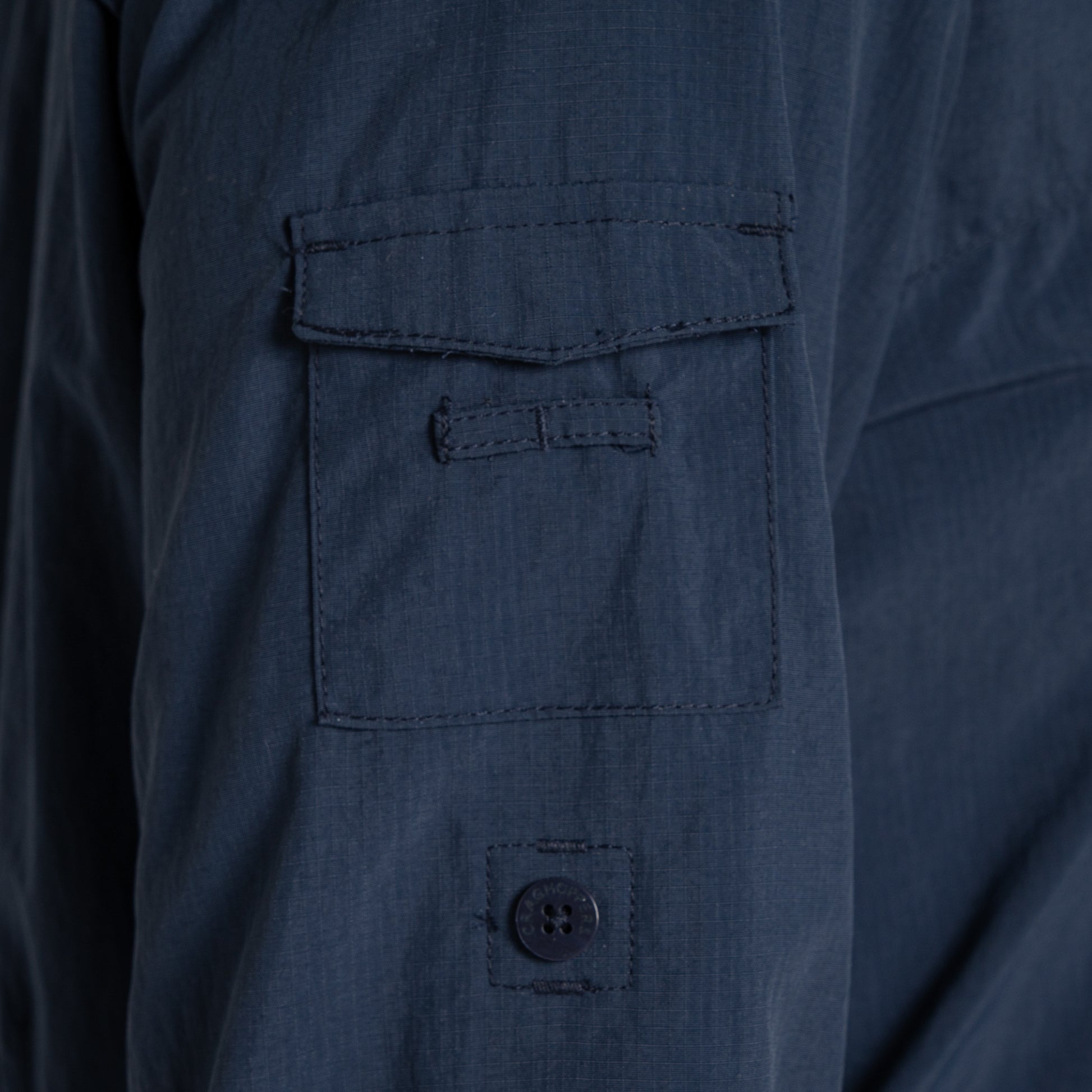 Blue Navy - Pack Shot - Craghoppers Womens-Ladies Adventure III Nosilife Long-Sleeved Shirt
