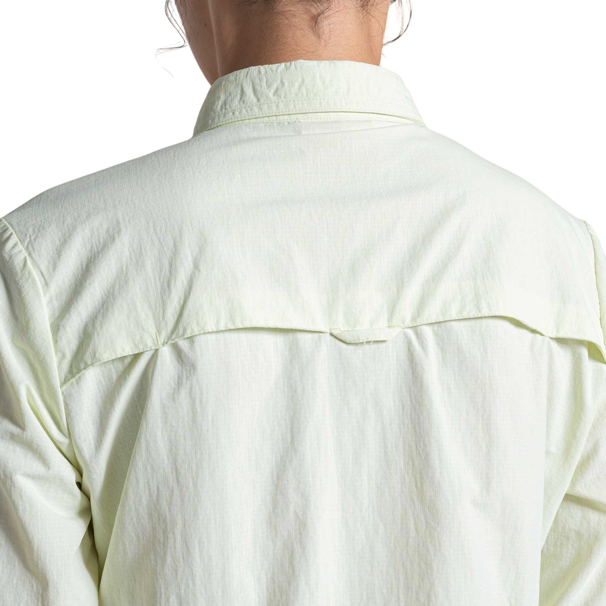 Pear Drop - Pack Shot - Craghoppers Womens-Ladies Adventure III Nosilife Long-Sleeved Shirt