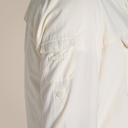 Sea Salt - Side - Craghoppers Womens-Ladies Adventure III Nosilife Long-Sleeved Shirt