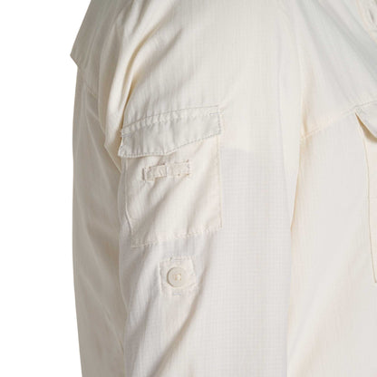 Sea Salt - Side - Craghoppers Womens-Ladies Adventure III Nosilife Long-Sleeved Shirt