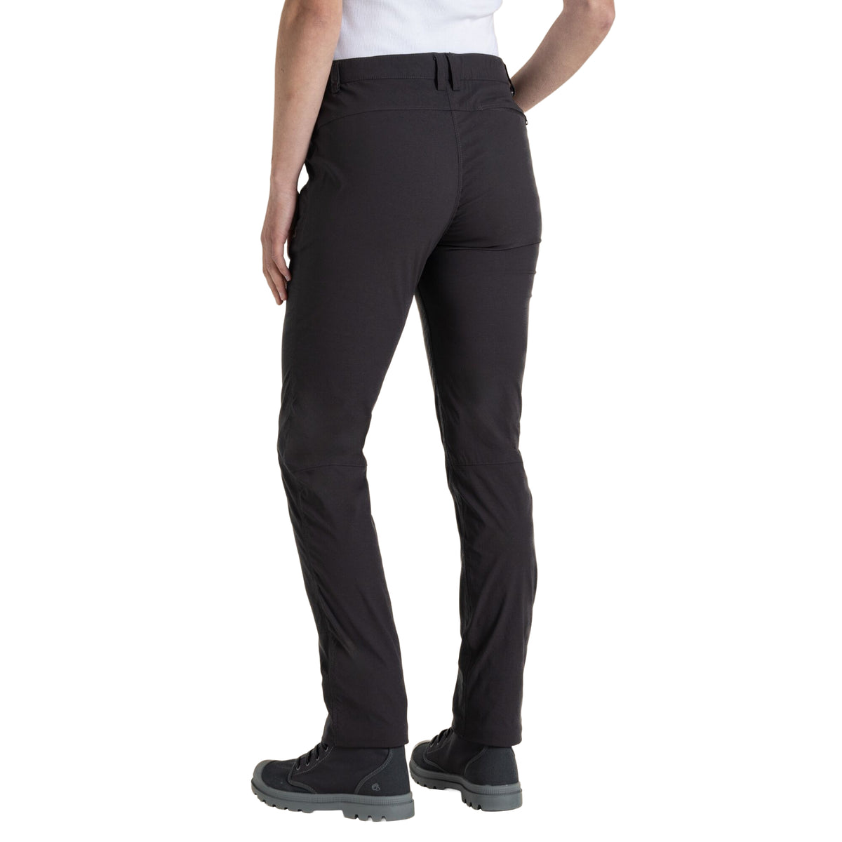 Charcoal - Back - Craghoppers Womens-Ladies Pro III Nosilife Hiking Trousers