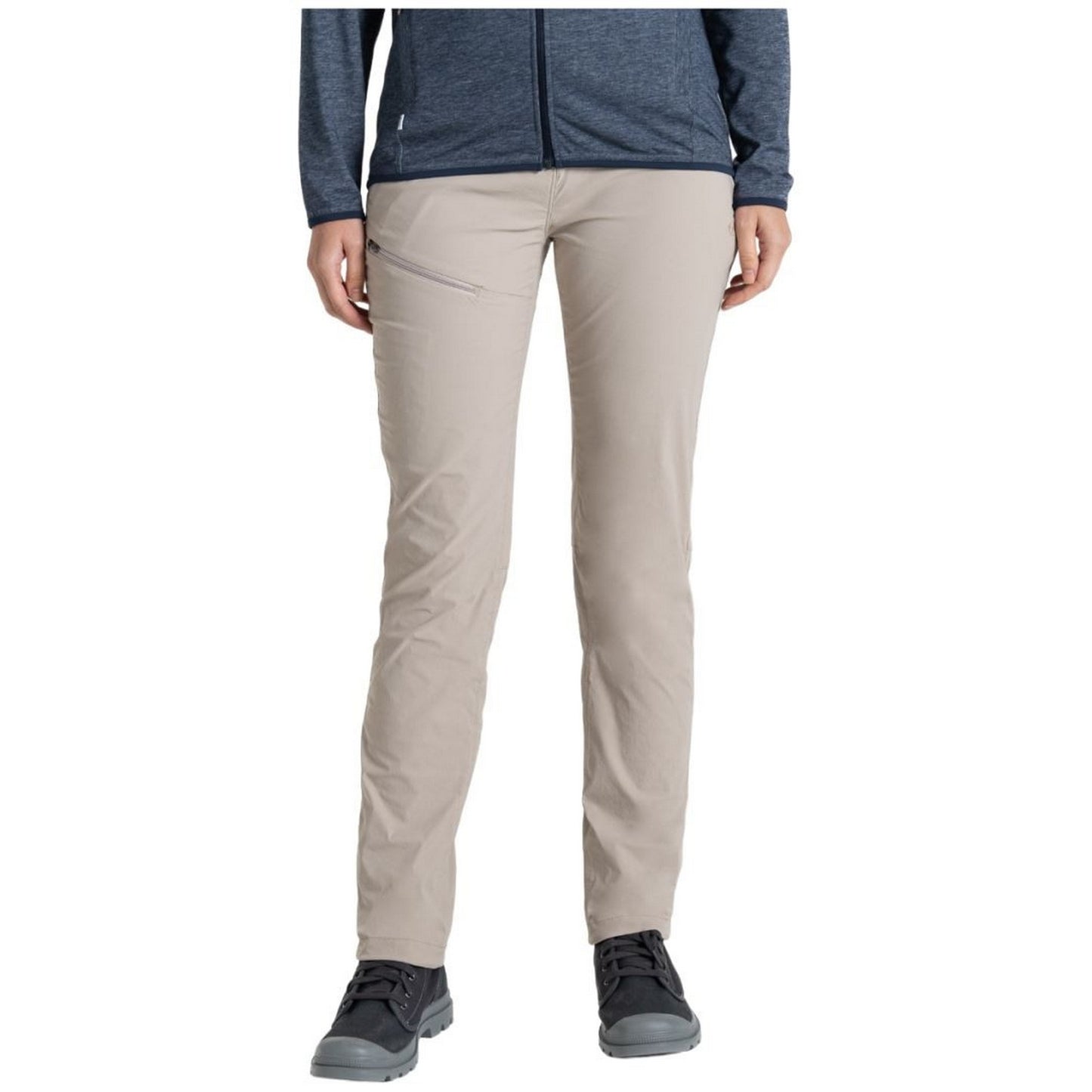 Soft Mushroom - Side - Craghoppers Womens-Ladies Pro III Nosilife Hiking Trousers